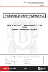 Berkeley Group - Health and Safety