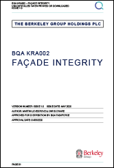Berkeley Group - Facade Integrity