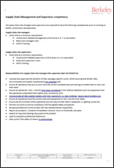 Management and Supervision Competency Standards October 2020