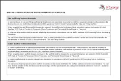 Scaffolding Procurement Thumb