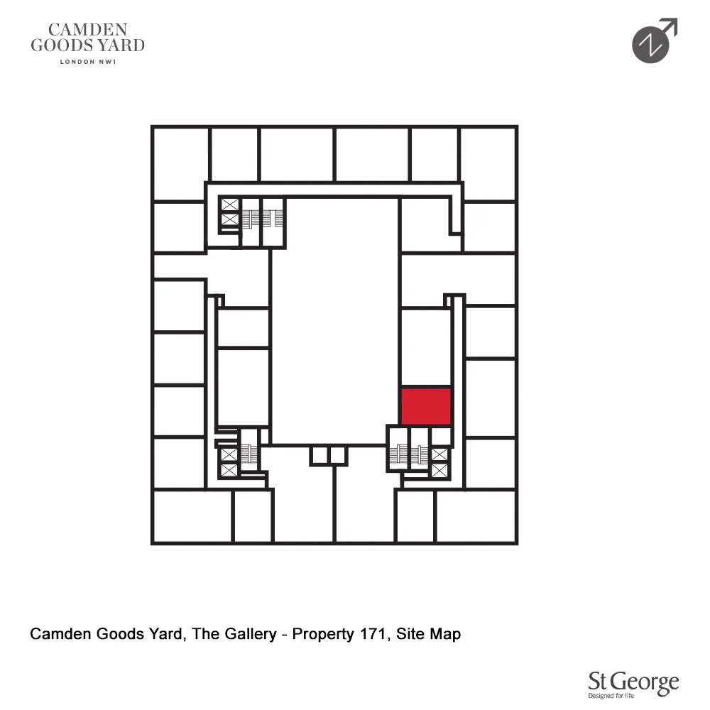 Camden Goods Yard site plan