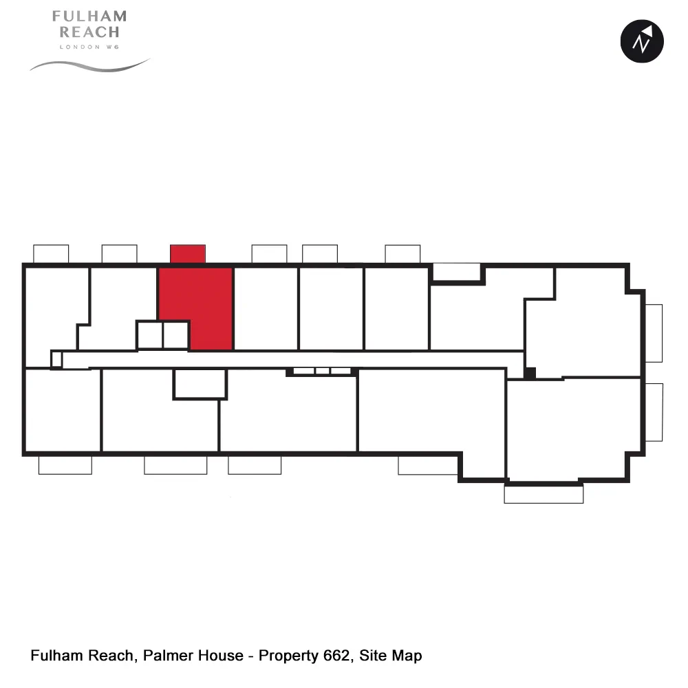 Fulham Reach site plan