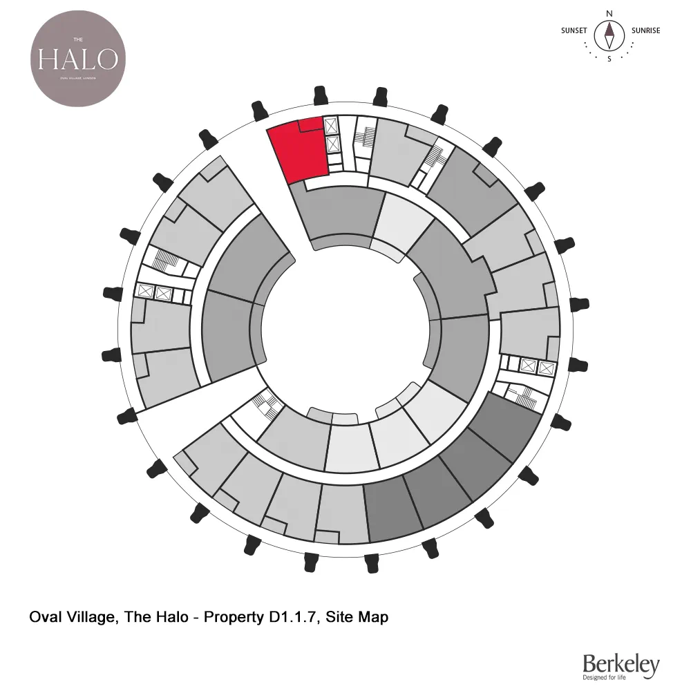 Oval Village site plan