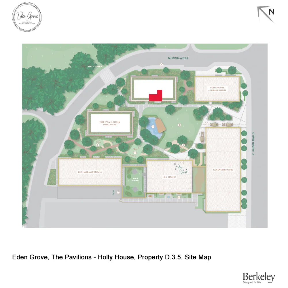 Eden Grove site plan