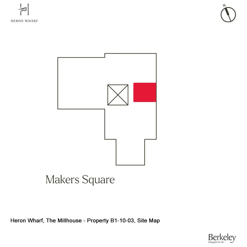 Heron Wharf site plan