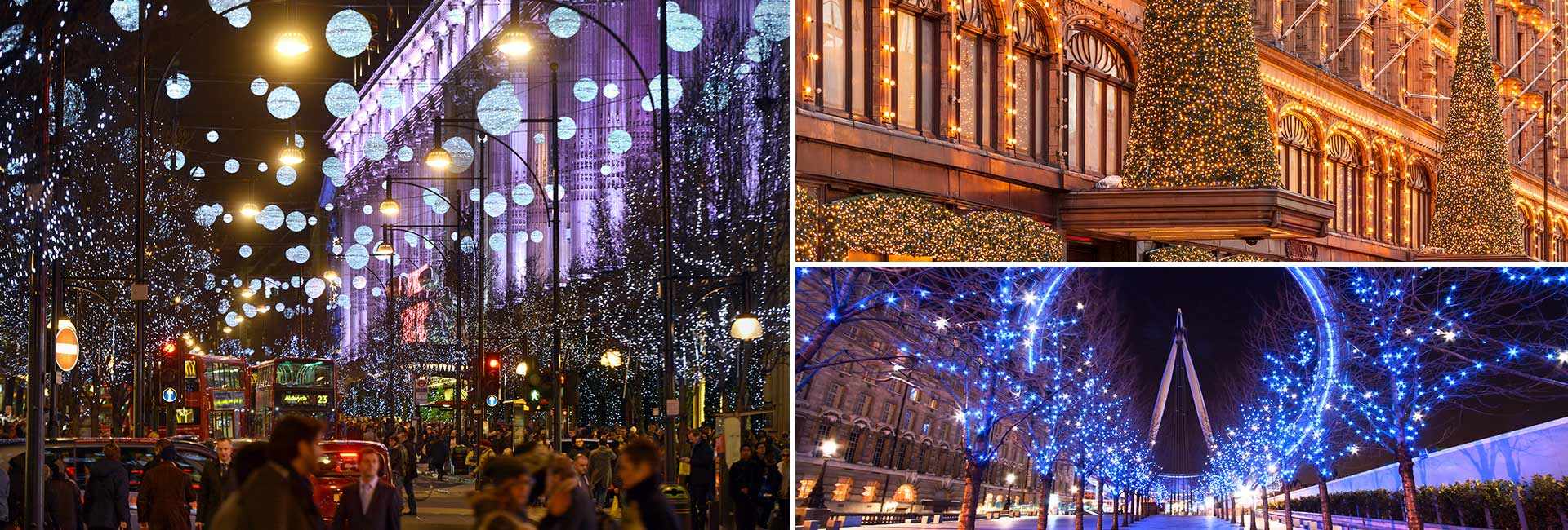 Magical Christmas Light Displays in London, Poster