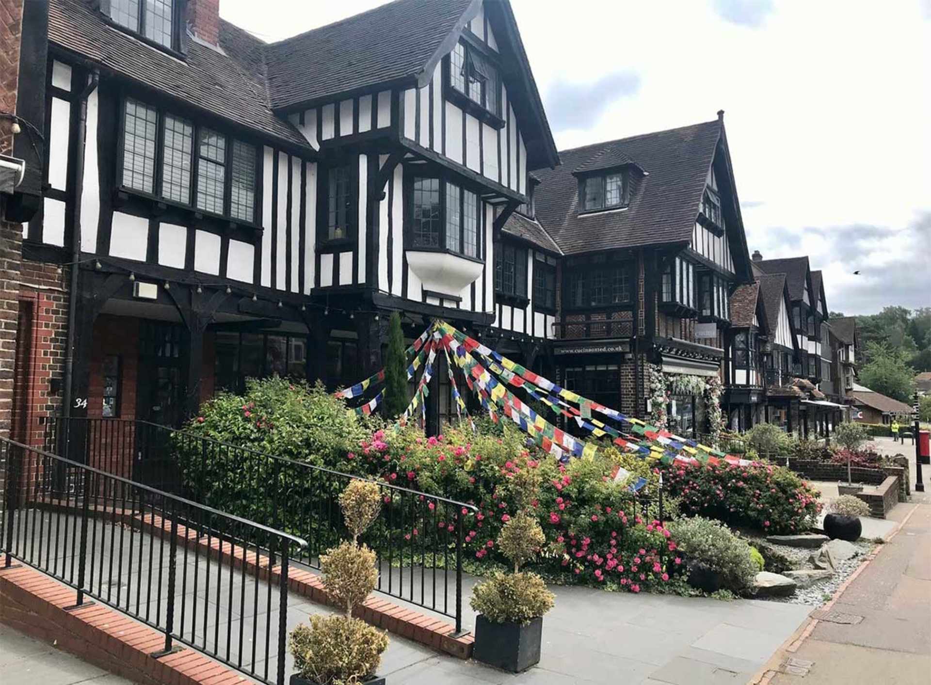 Berkeley Inspiration, Oxted, House with bunting