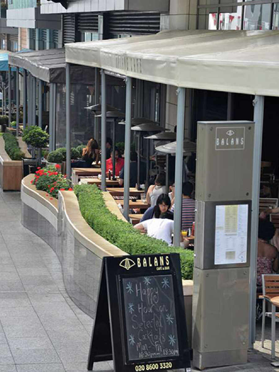 Berkeley, Napier Square, Balans Cafe & Bar, Local Area