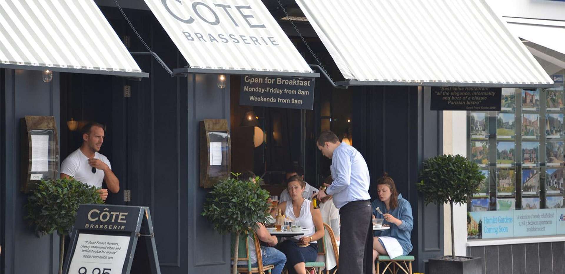 Berkeley, Napier Square, Cote Brasserie, Local Area