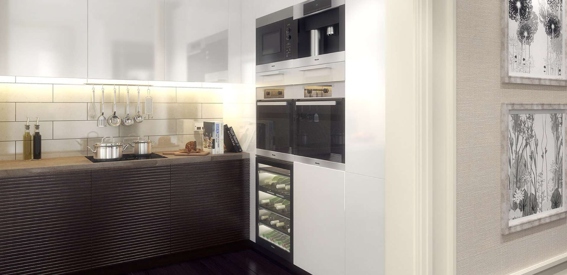 St James, Hurlingham Gate, Fulham, Kitchen, Appliances Detail, Interior