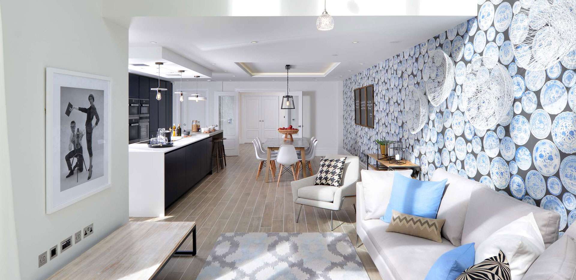 Property 4 kitchen from garden room