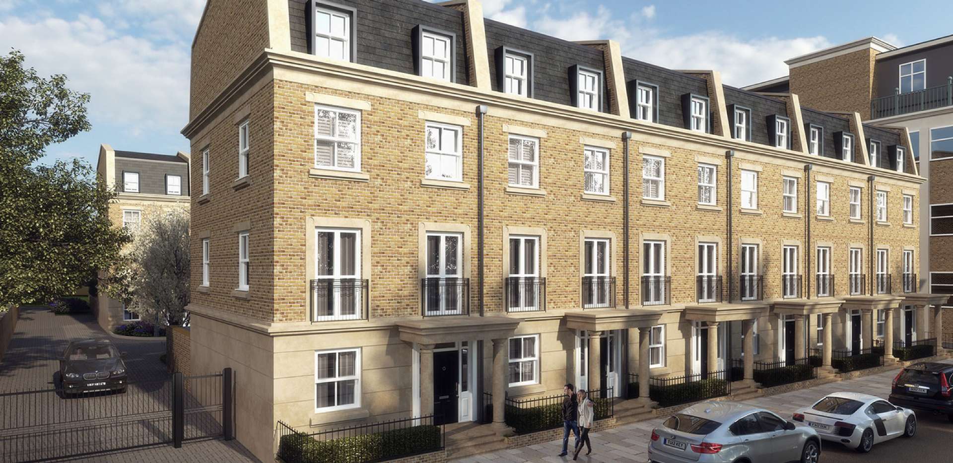 St James, Hurlingham Gate, Exterior