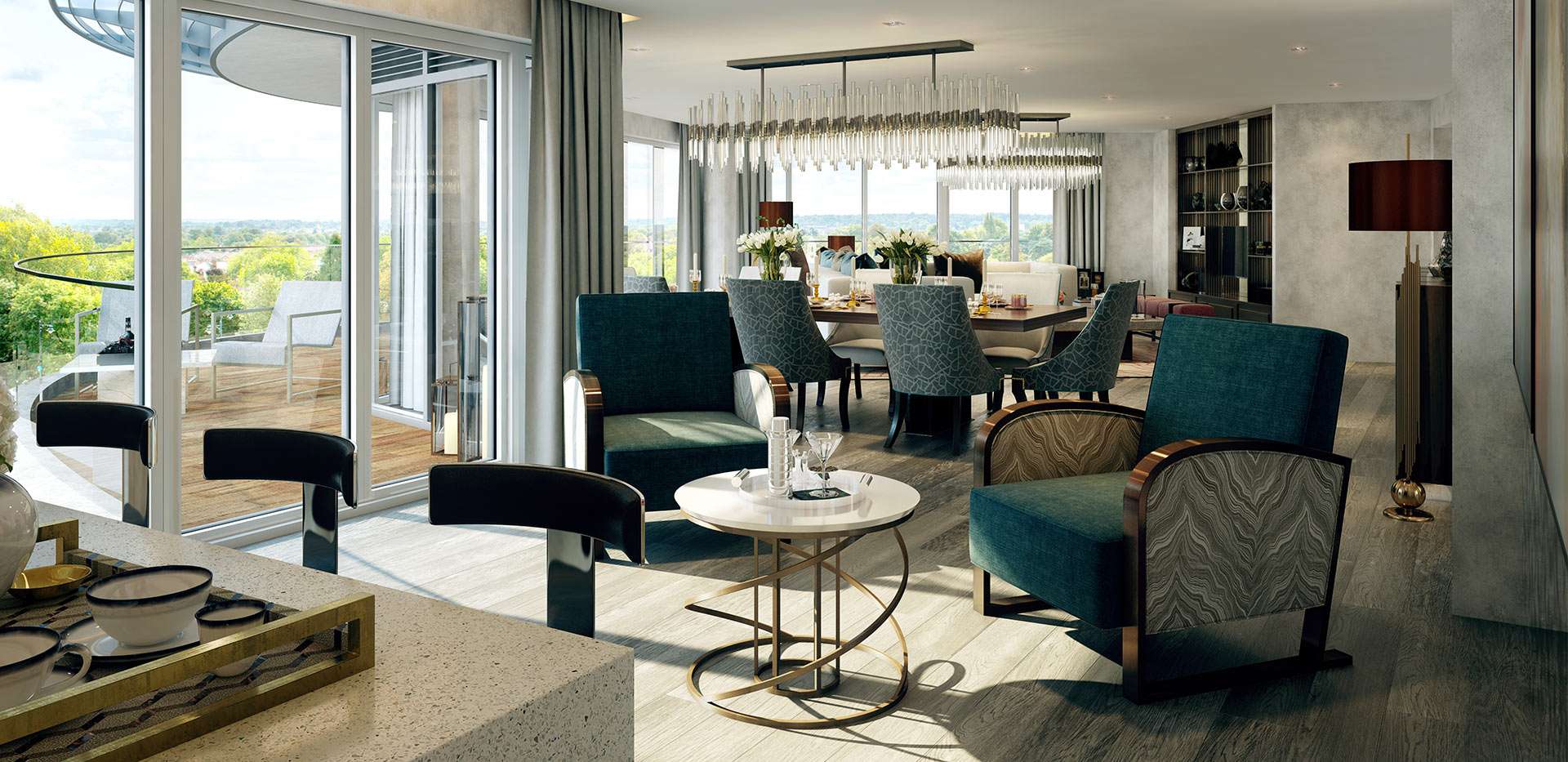 St George, Kew Bridge, Balcony View