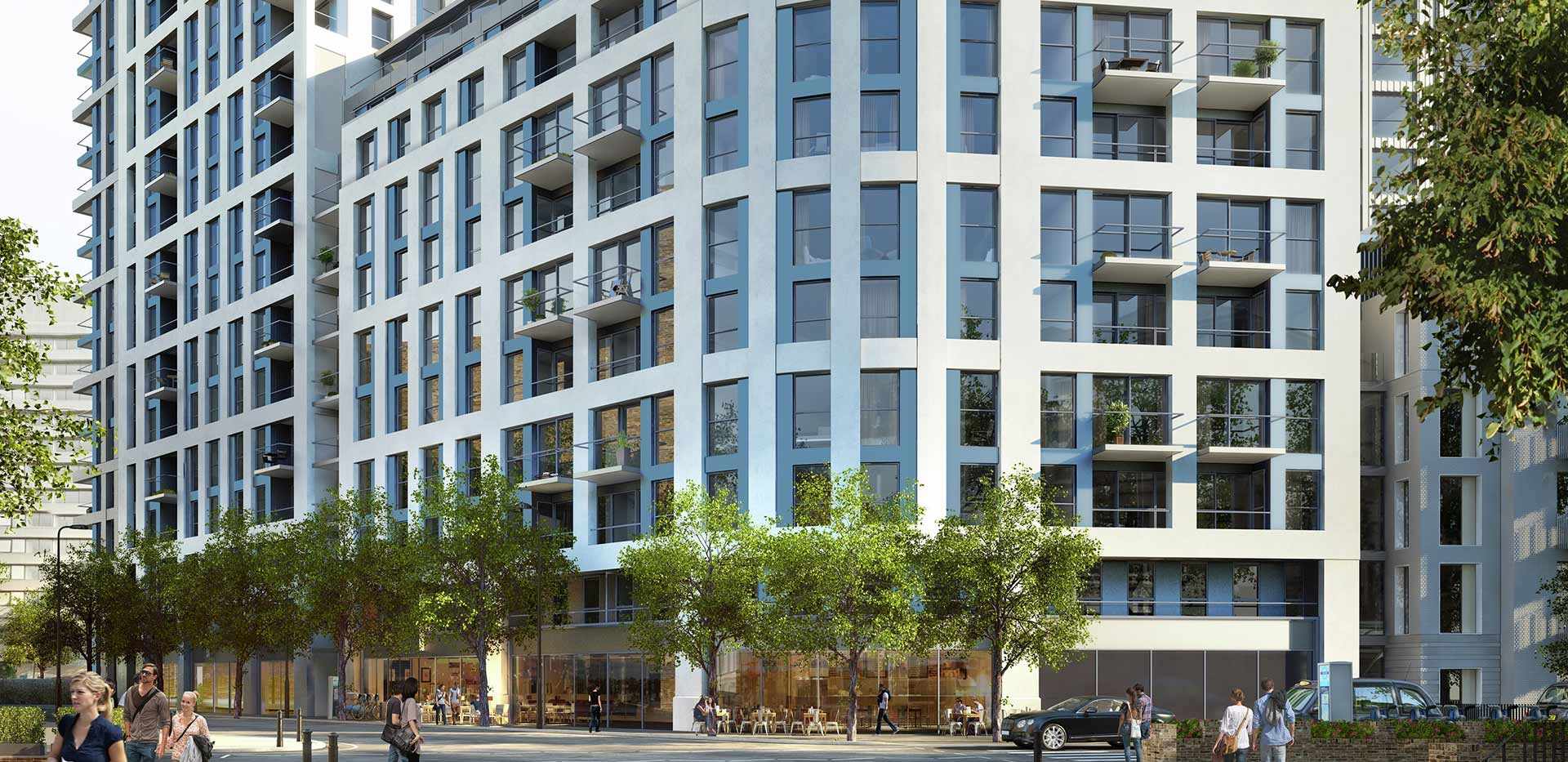 St George, Sovereign Court, Development Exteriors