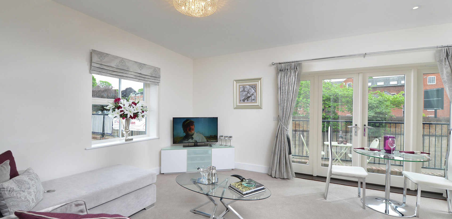Berkeley, The Waterside at Royal Worcester, Previous Showhome, Living Room, Interior