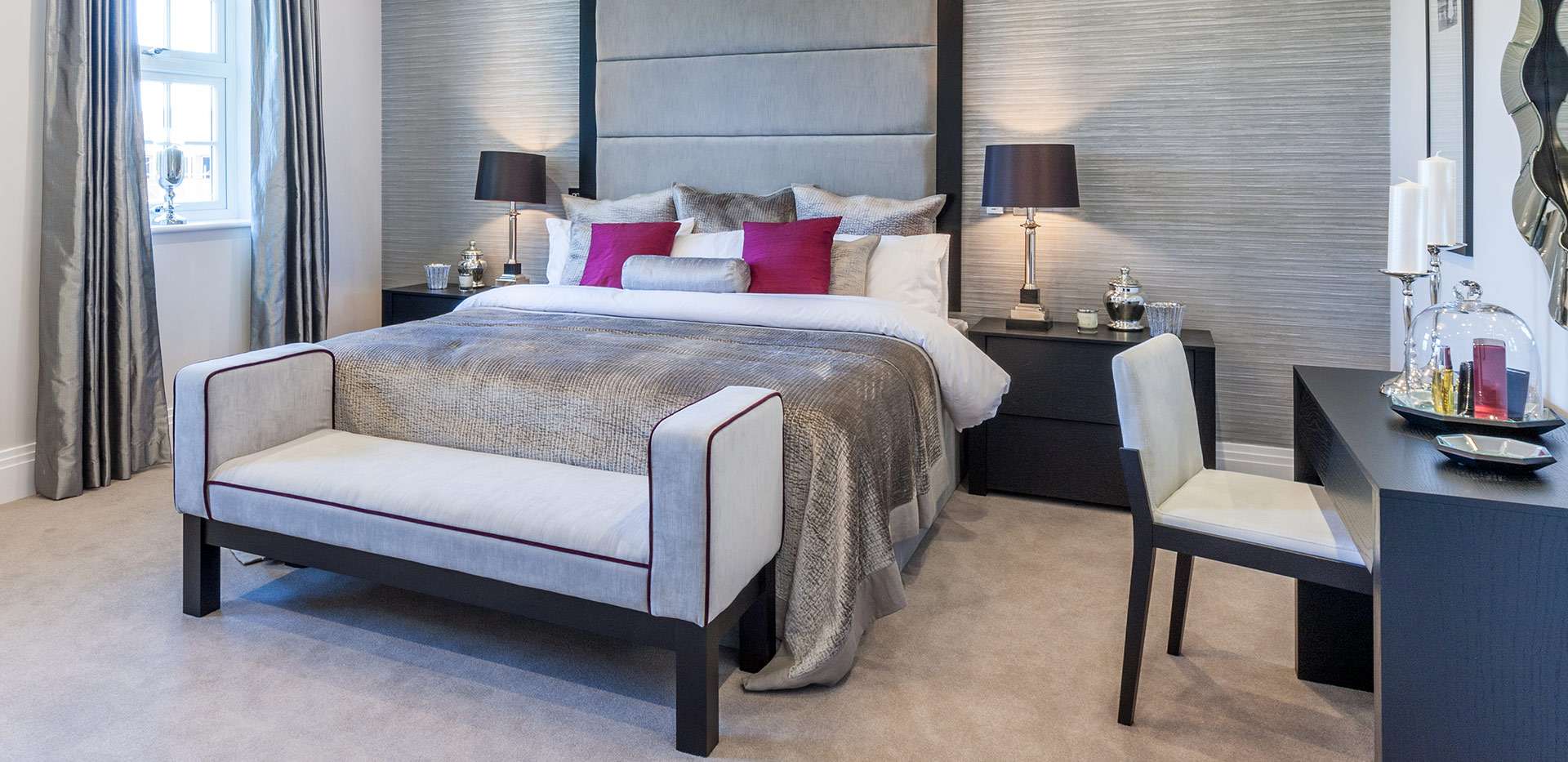 Berkeley, Fiennes Park, Bedroom, Showhome