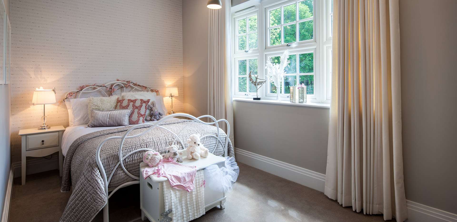 Berkeley, Fiennes Park, Bedroom, Window, Showhome