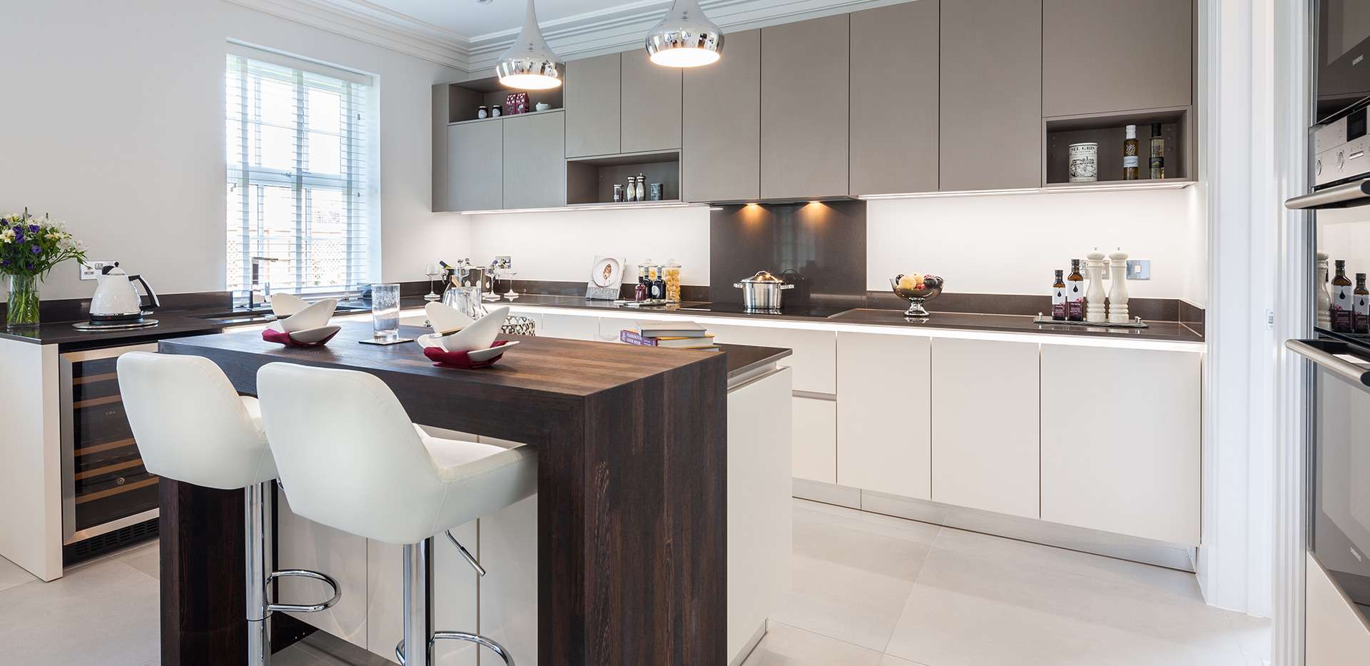 Berkeley, Fiennes Park, Kitchen, Chairs, Showhome