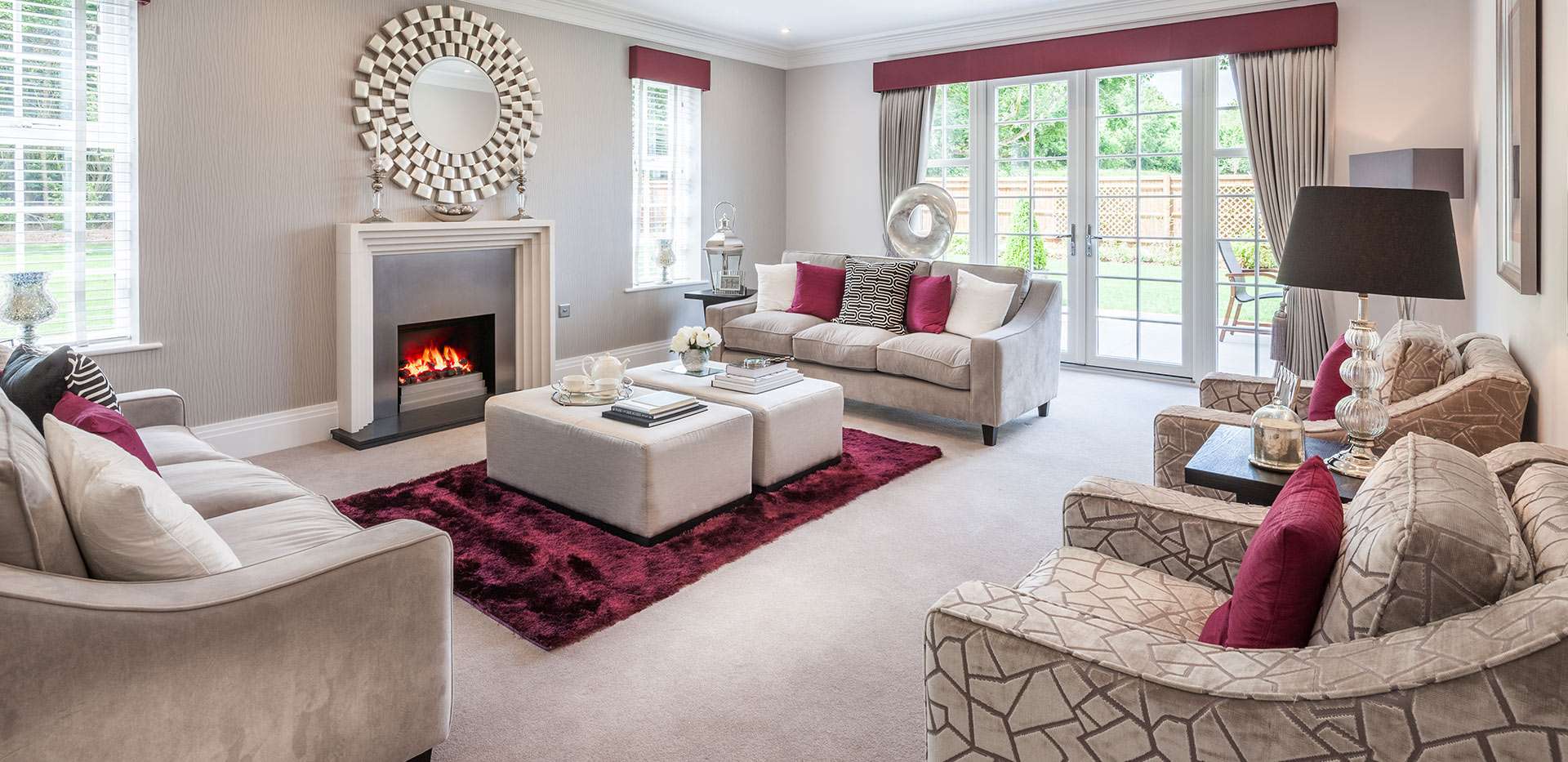 Berkeley, Fiennes Park, Living Room, Showhome