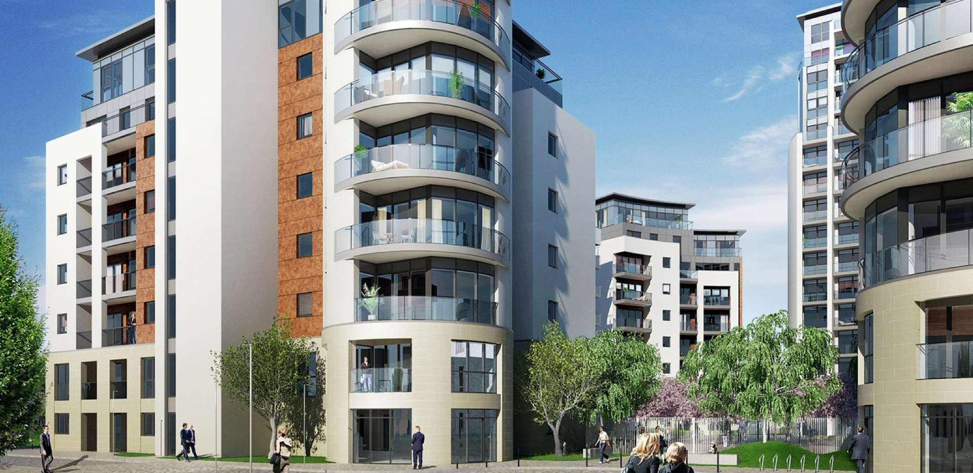 St James, Kew Bridge West, Augusta House, Exterior