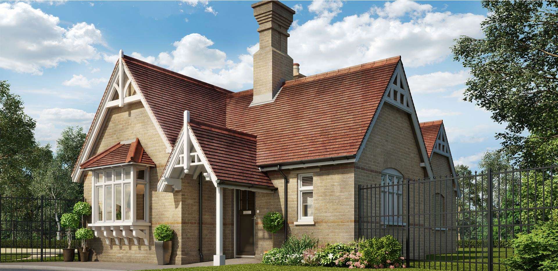 Berkeley, Fiennes Park, CGI, Gate Lodge