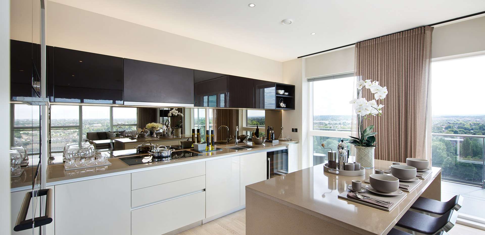 St James, Kew Bridge West, Penthouse, Kitchen, Interior