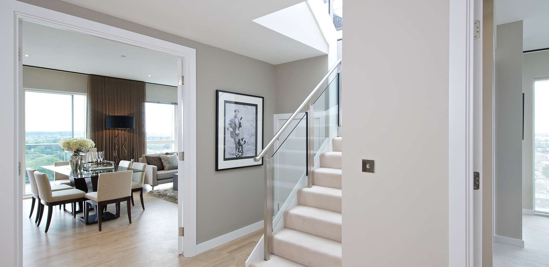 St James, Kew Bridge West, Penthouse, Living, Corrider, Interior