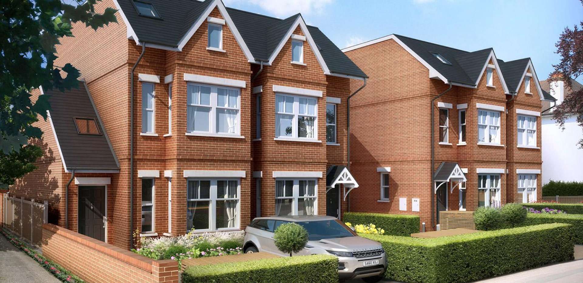 Berkeley, Holmhurst Mews, East Mews, CGI, Exterior