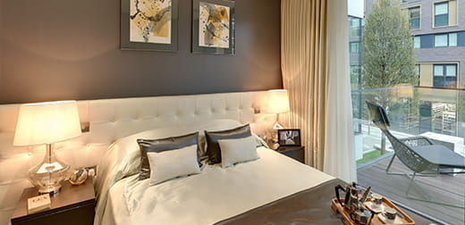 Berkeley, Goodmans Field, Apartment 105, Master Bedroom