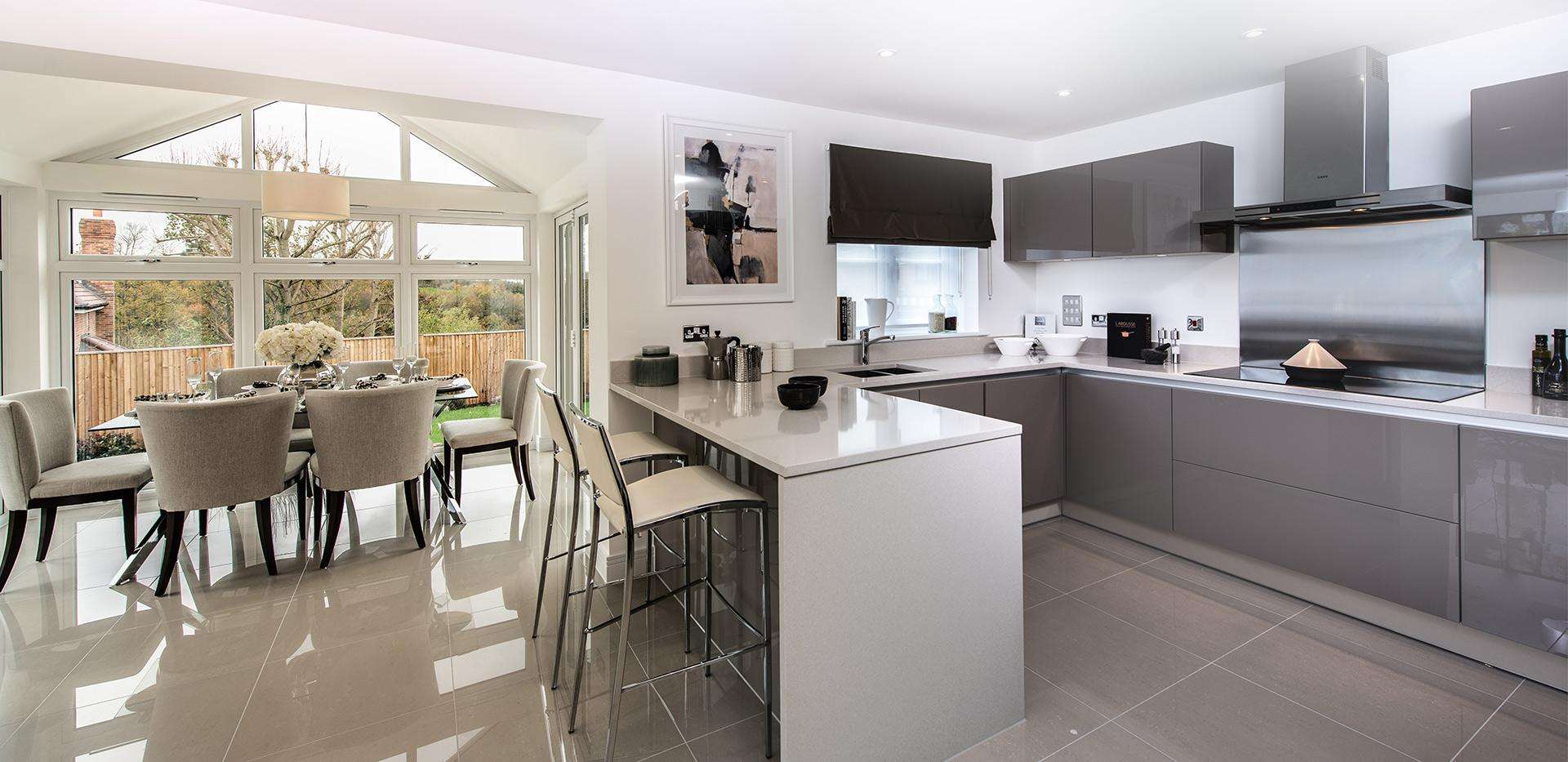 Berkeley, Oakgrove, Interior, Kitchen Dining