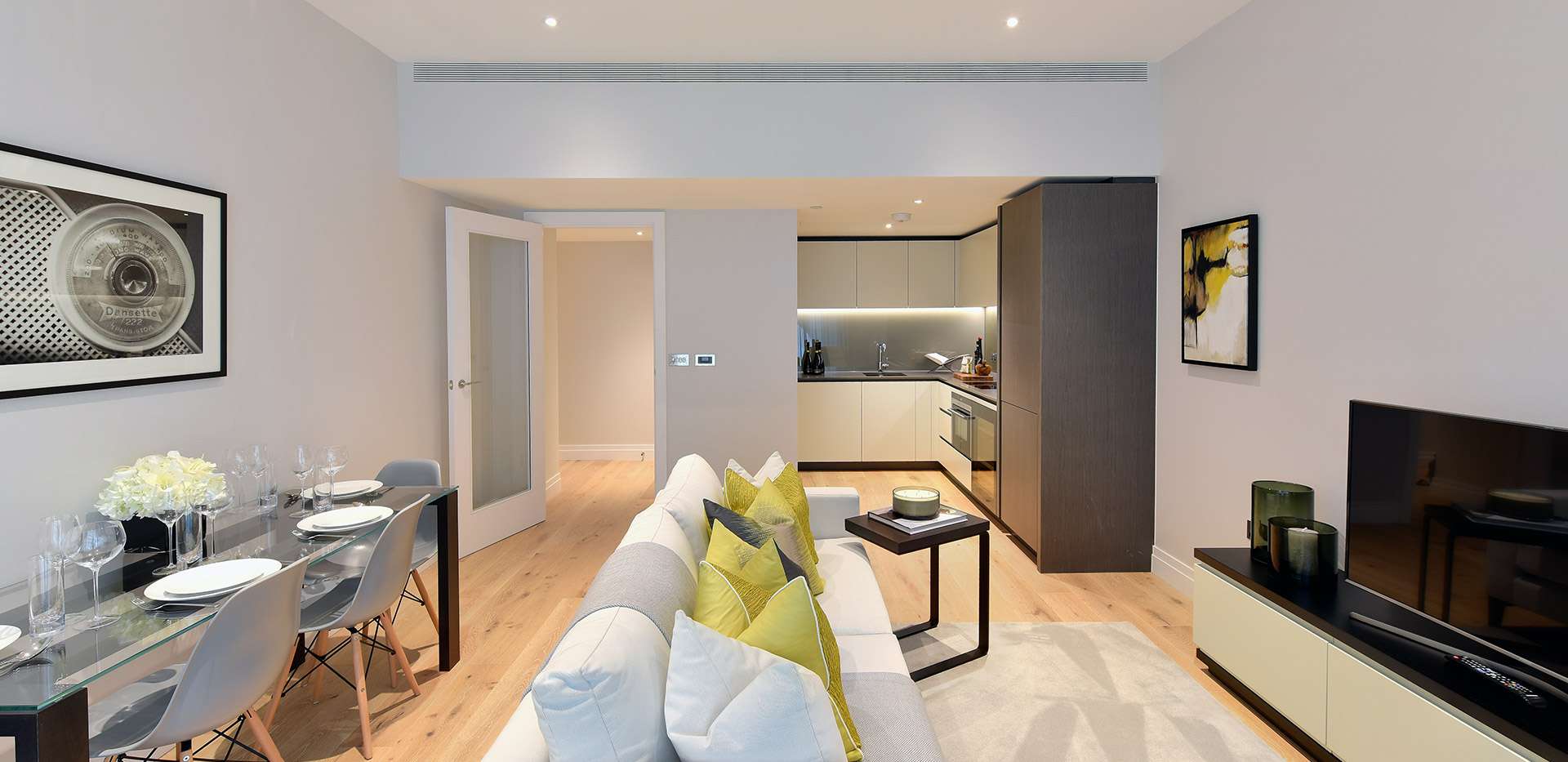 St James, Riverlight, Living Room, Interior