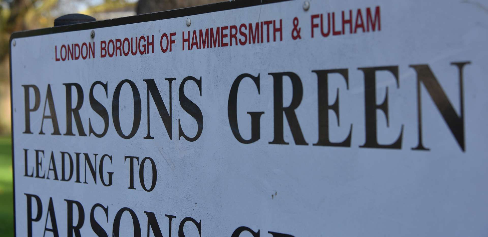 St James, Hurlingham Walk, Hoarding, Local, View