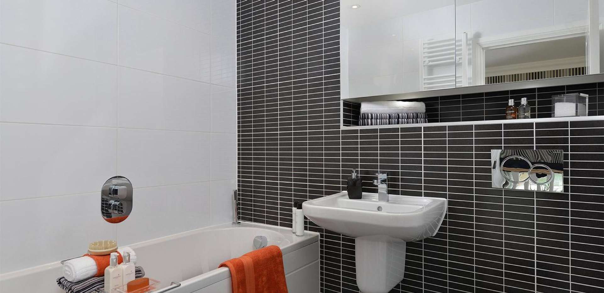 Berkeley, Winton Place, Show Home, Bathroom, Interior
