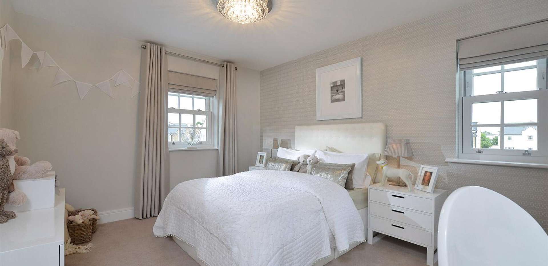 St James, Queen Mary's Place, Show Home, Bedroom, Interior