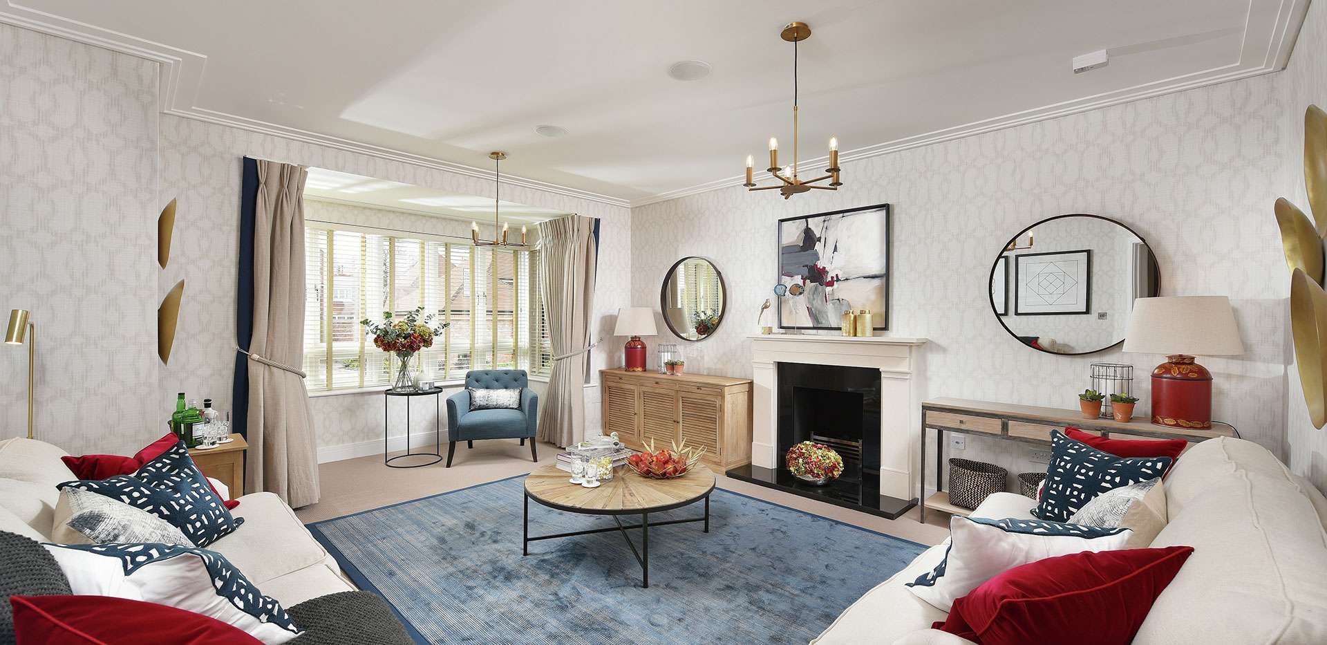 Berkeley, Edenbrook, Property 390, Living Room, Interior