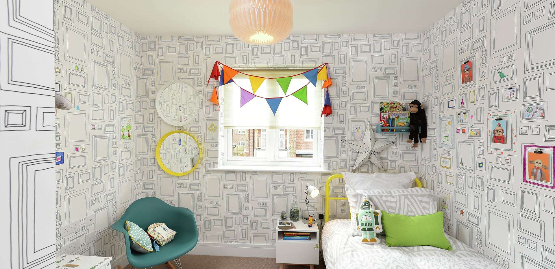 Berkeley, Edenbrook, Property 390, Bedroom view, Interior