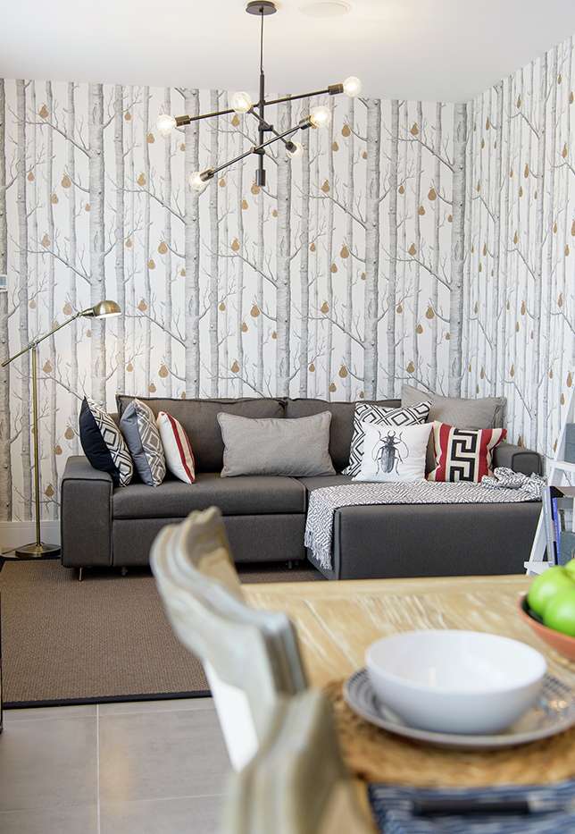 Berkeley, Edenbrook, Property 390, Kitchen Hall, Interior