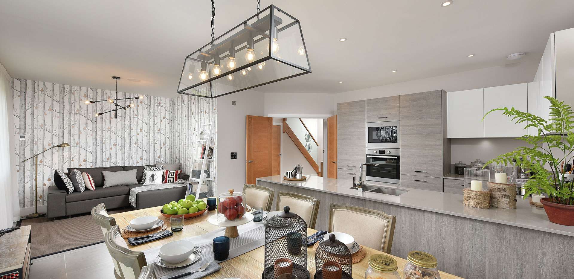 Berkeley, Edenbrook, Property 390, Kitchen Hallway, Interior