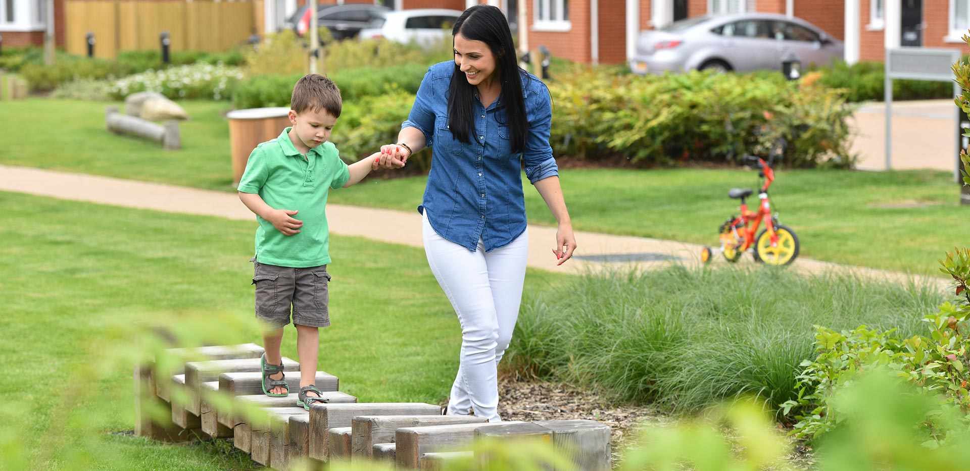 Berkeley, Holborough Lakes, Lifestyle, Mother and Child