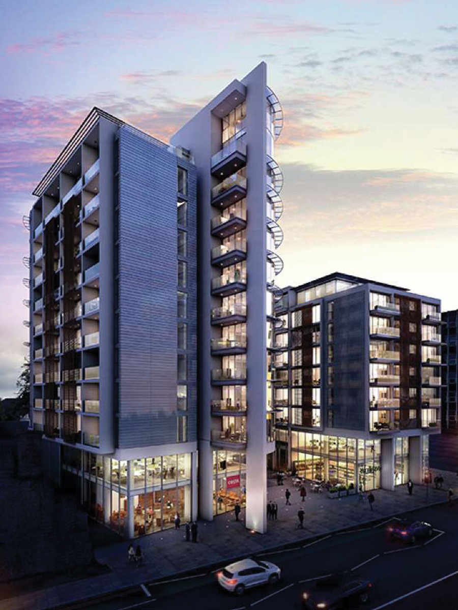 St James, Langham Square, Houses, Exterior