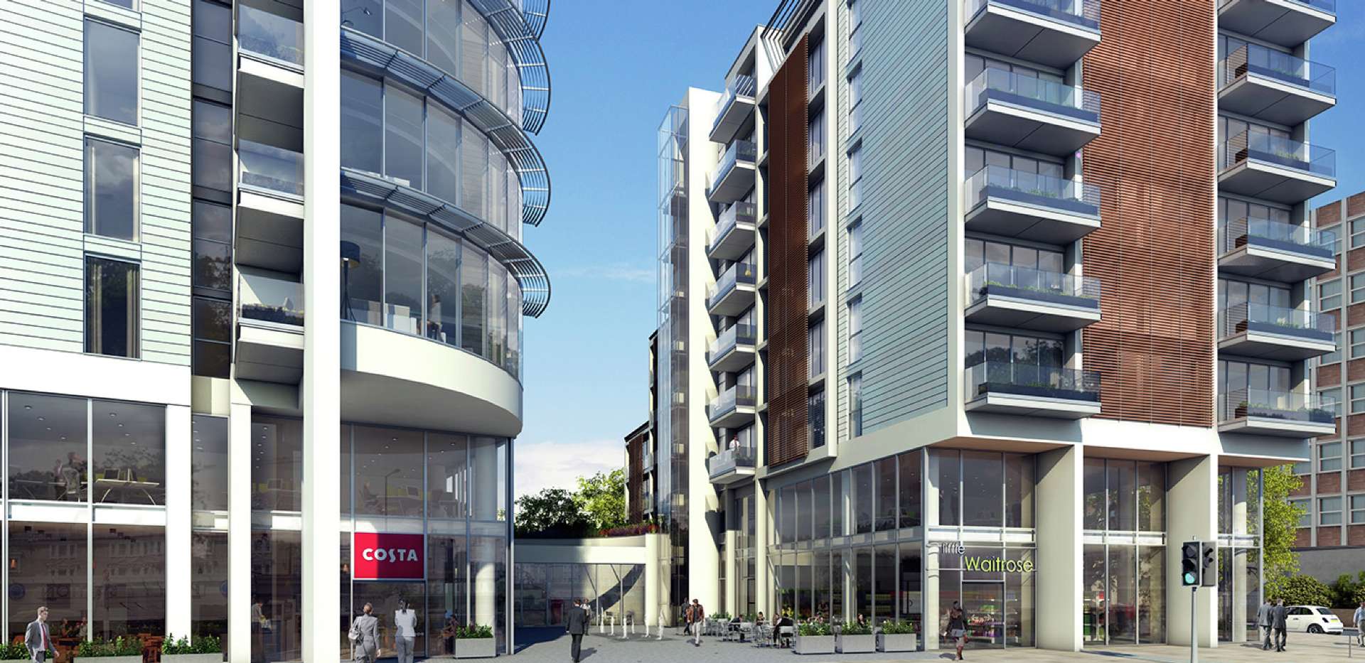 St James, Langham Square, Houses, Exterior