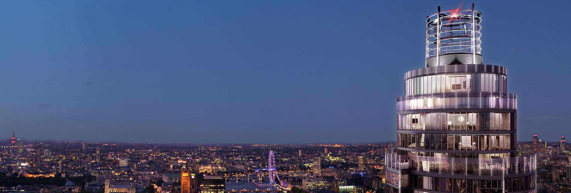 St George, The Tower, Header