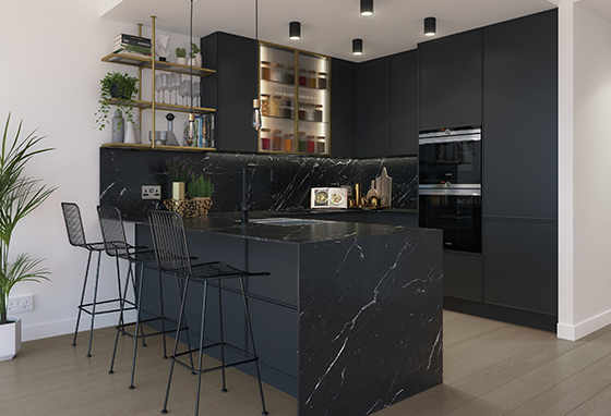 Berkeley, 250 City Road, Islington, Kitchen