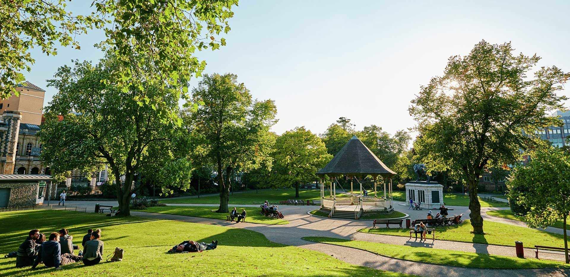 St Edward, Green Park Village, Local Area, Park