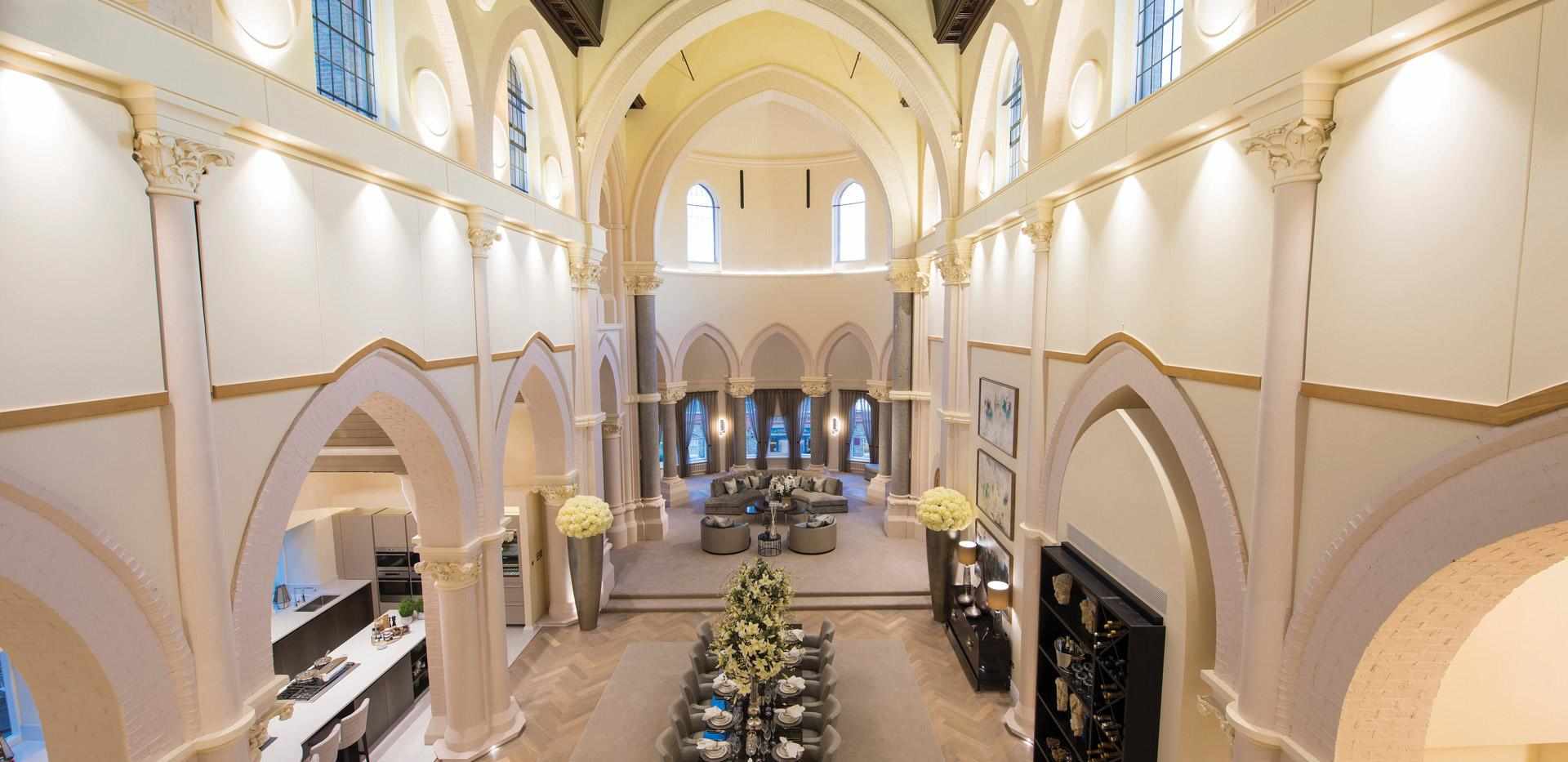Berkeley, St Joseph's Gate, The Chapel, Interior, Guest Suite View