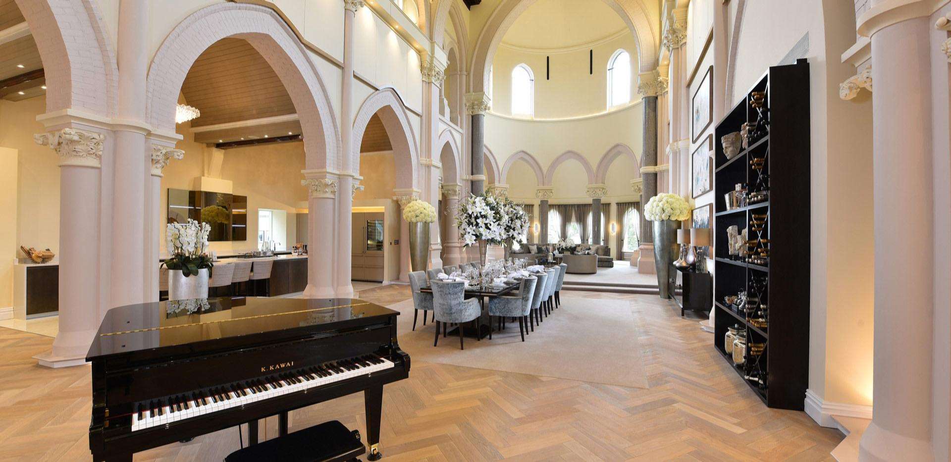Berkeley, St Joseph's Gate, The Chapel, Interior, Living & Dining Area
