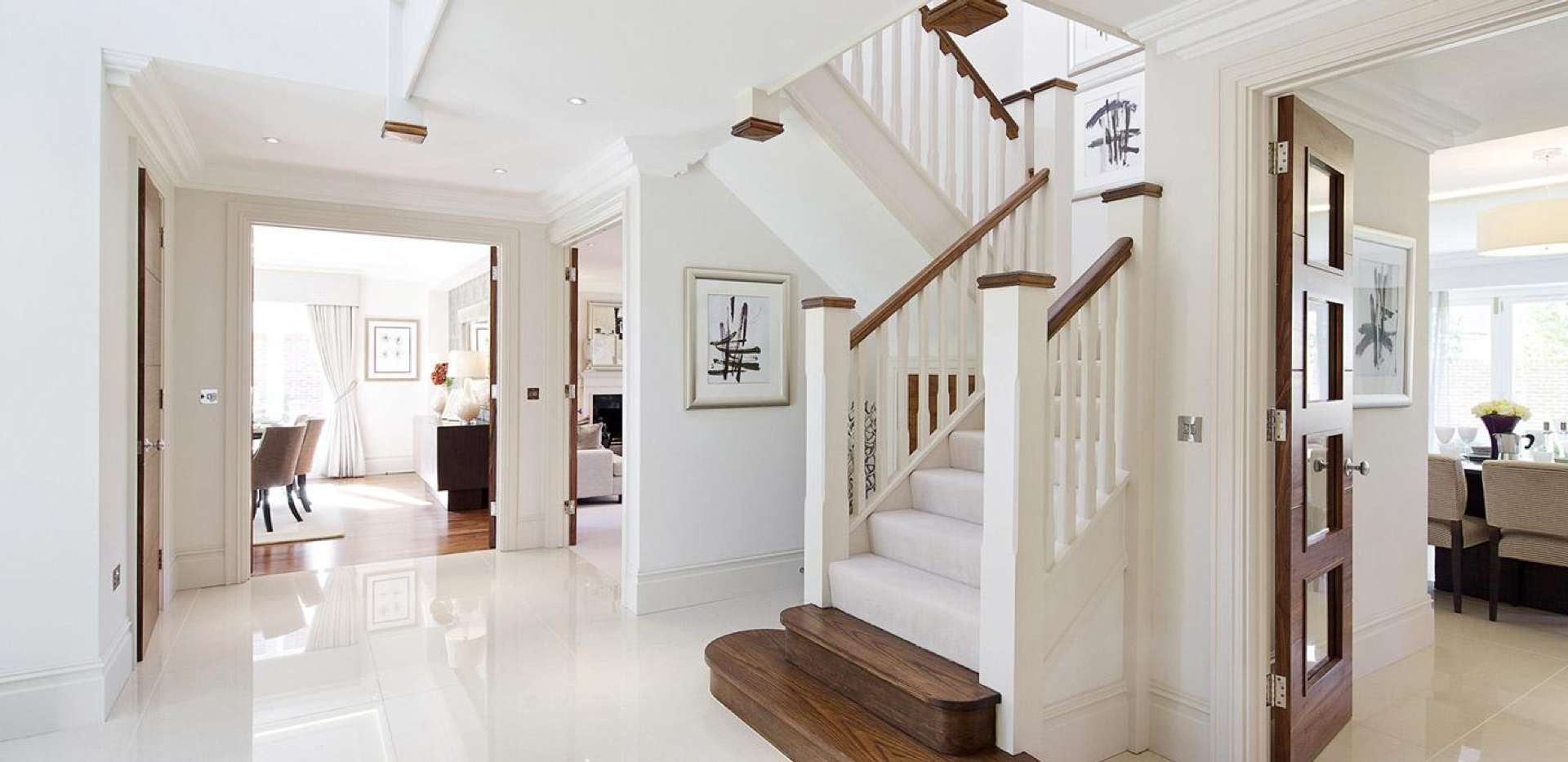 Berkeley, Hazelmoor Rise, Hallway, Stairs, Interior