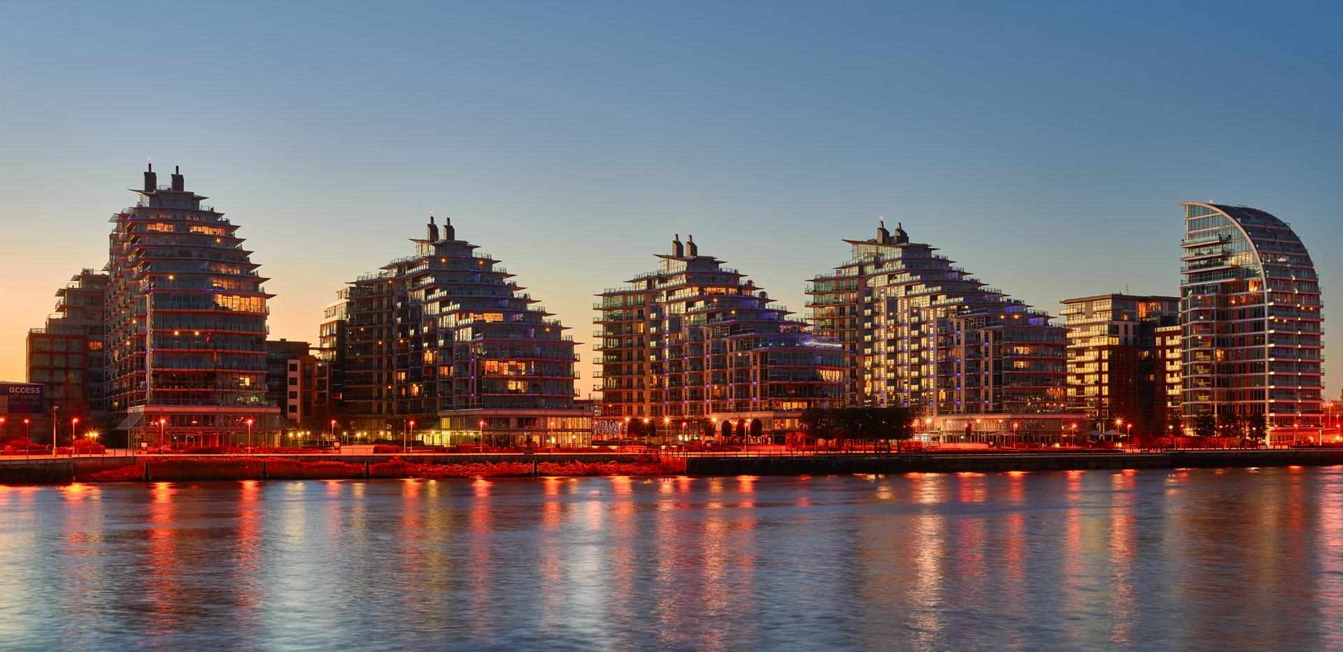 Berkeley, Battersea Reach, Development Exterior