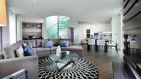 Berkeley, Saffron Square, Tennyson Penthouse