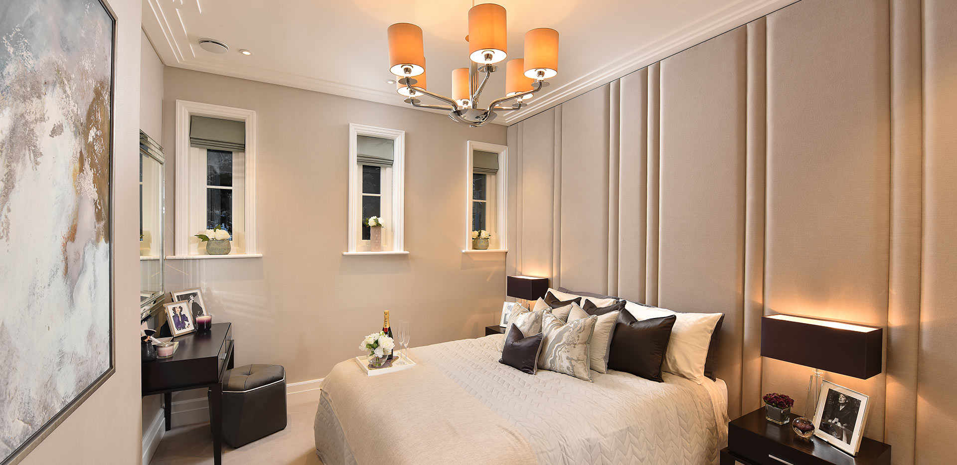 Berkeley, Wimbledon Hill Park, Interior, Wellington Row, Bedroom